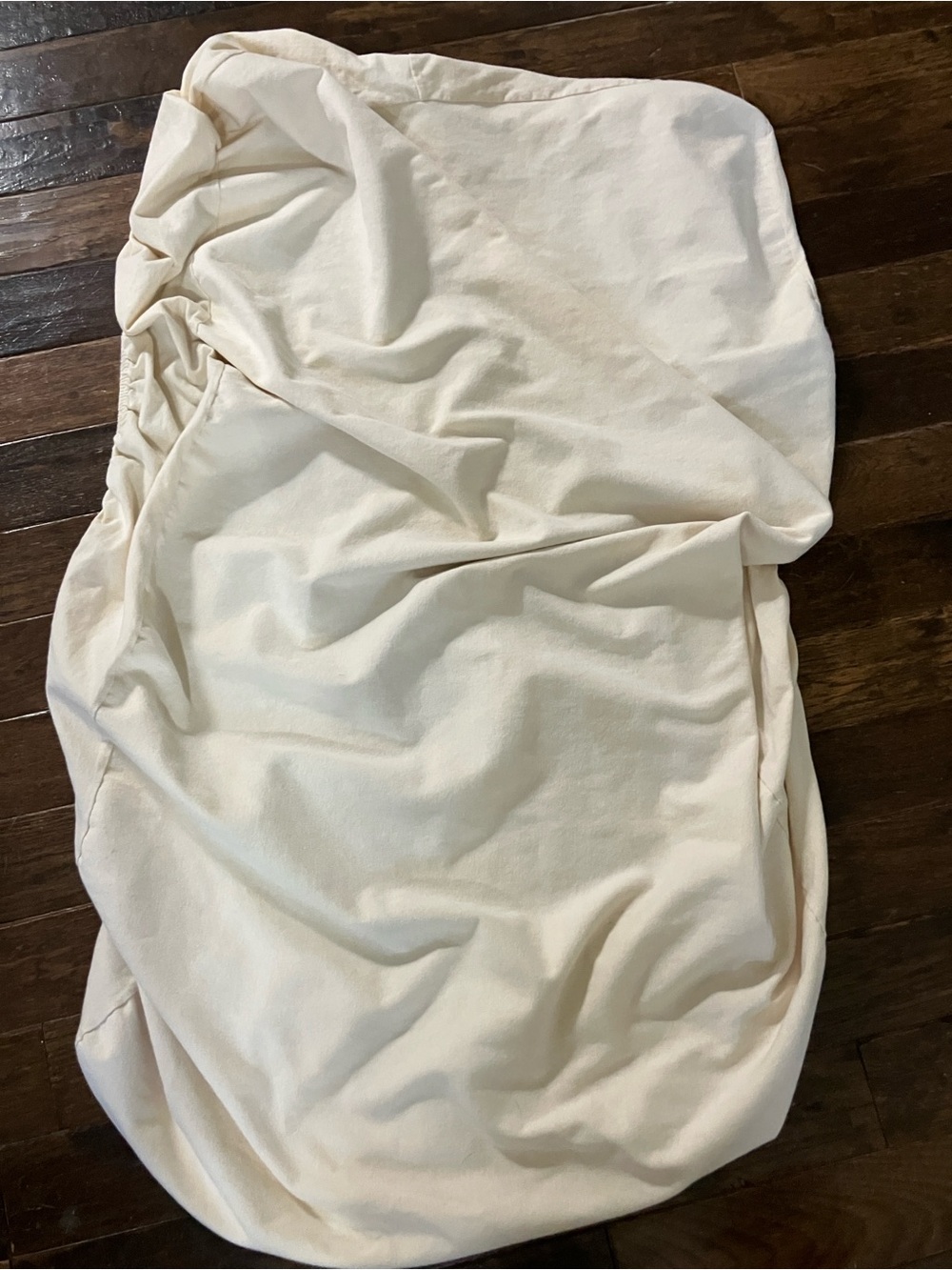Naturepedic organic crib size mattress protector, gently used